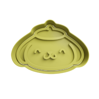 Pompompurin Cabeza Cortador de Galletas
