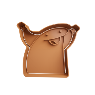 Deformito Celebrando Cortador de Galletas