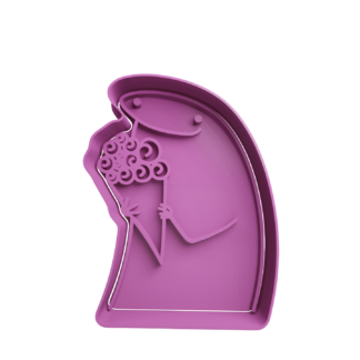 Deformito con Flores Cortador de Galletas