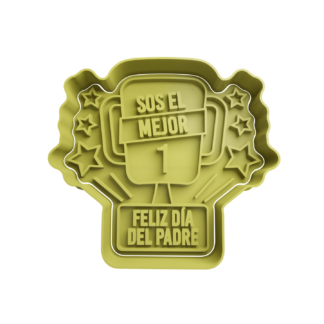 Sos el mejor 1 Feliz día del padre Cortador de Galletas