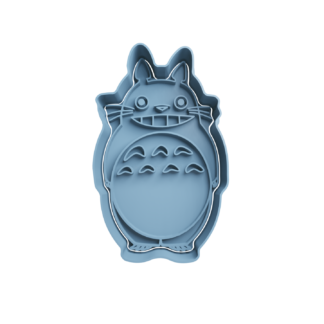 Totoro Sonriendo Cortador de Galletas