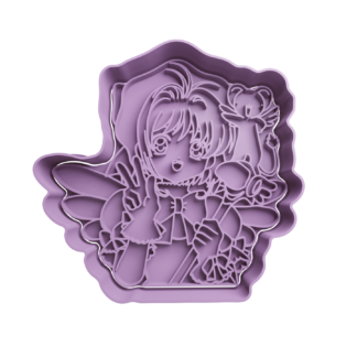 Sakura Card Captor y Kero Cortador de Galletas