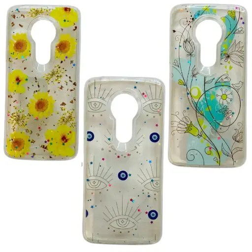 CASE BRILLO DISEÑO (MOTOROLA E5)