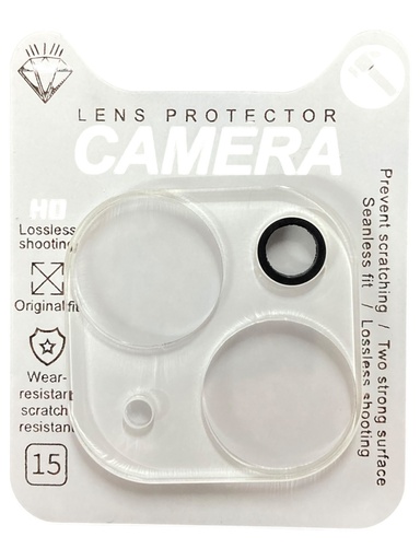 PROTECTOR DE CAMARA TRANSPARENTE (IPHONE 13 / IPHONE 14 / IPHONE 14 PLUS)